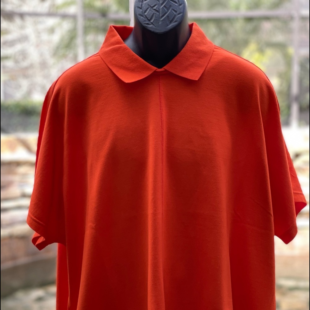 CONVERSE SHAPES DESIGN FOR EVERY BODY UNISEX POLO CORAL